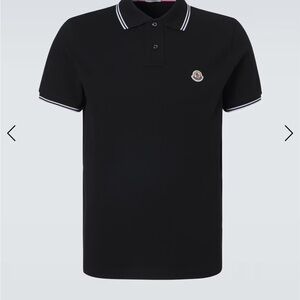 Moncler Maglia Pique Cotton Polo shirt